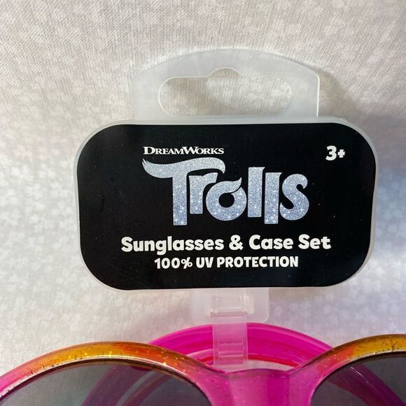 DREAMWORKS TROLLS Sunglasses and Matching Case Set - Picture 3 of 6
